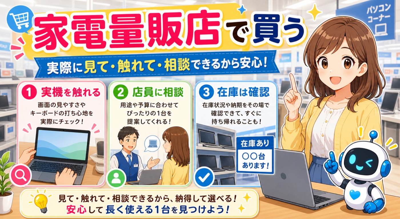 楽天市場でChromebookを買うメリットとポイント確認を説明する画像