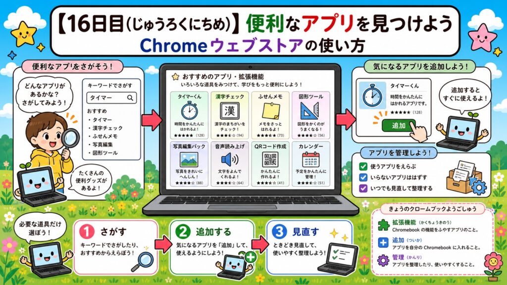 【16日目】便利なアプリを見つけよう アイキャッチ