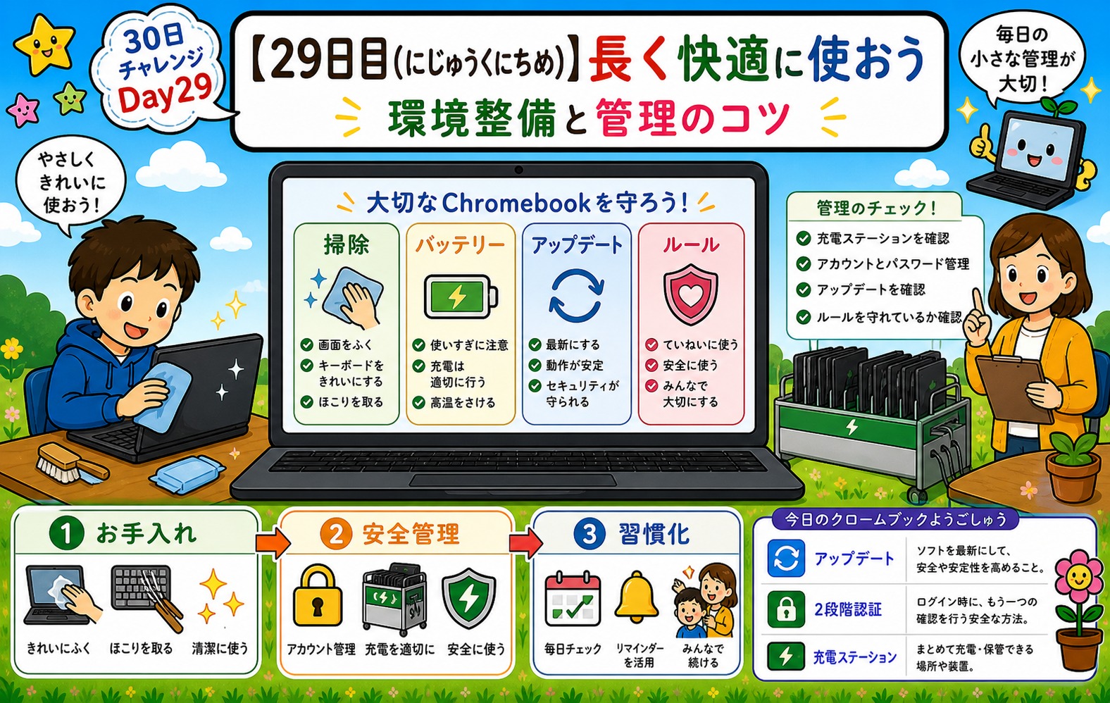 【29日目】長く快適に使おう アイキャッチ