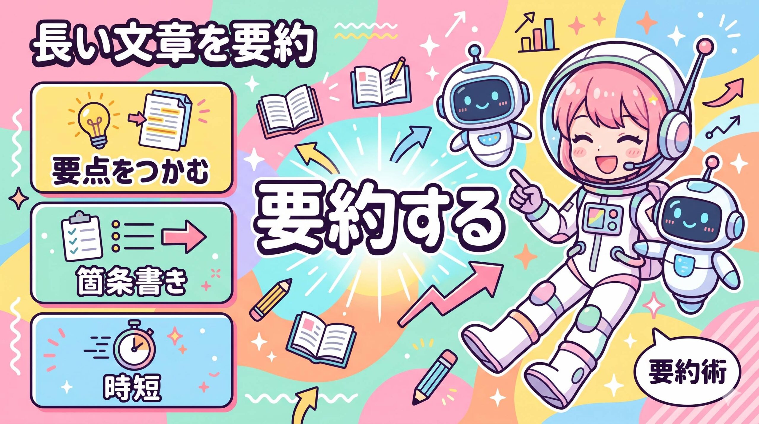 Geminiで長い文章を要約する