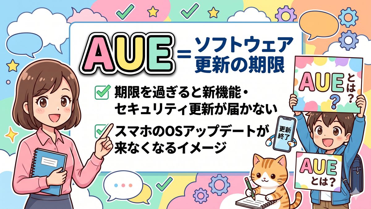 Chromebook自動更新期限(AUE)とは何か