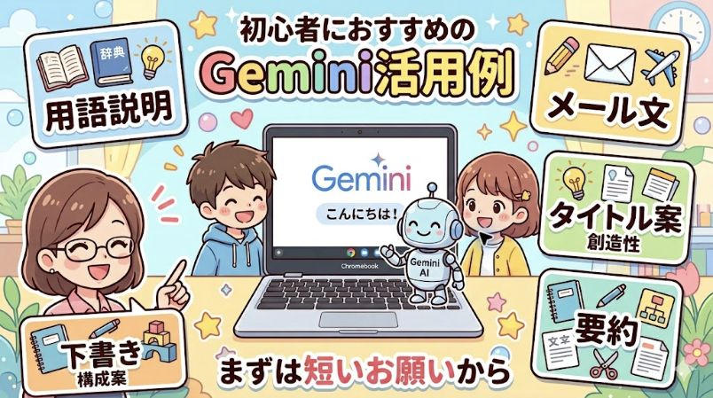 初心者におすすめのGemini活用例