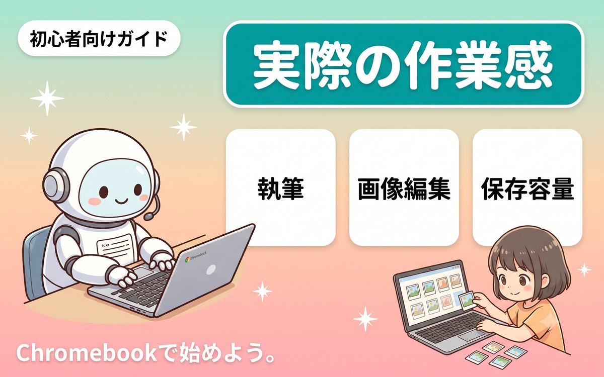 実際の作業でどちらが快適かを示すインフォグラフィック