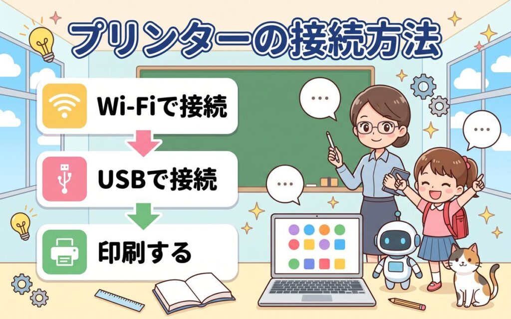 プリンターの接続方法アイキャッチ画像