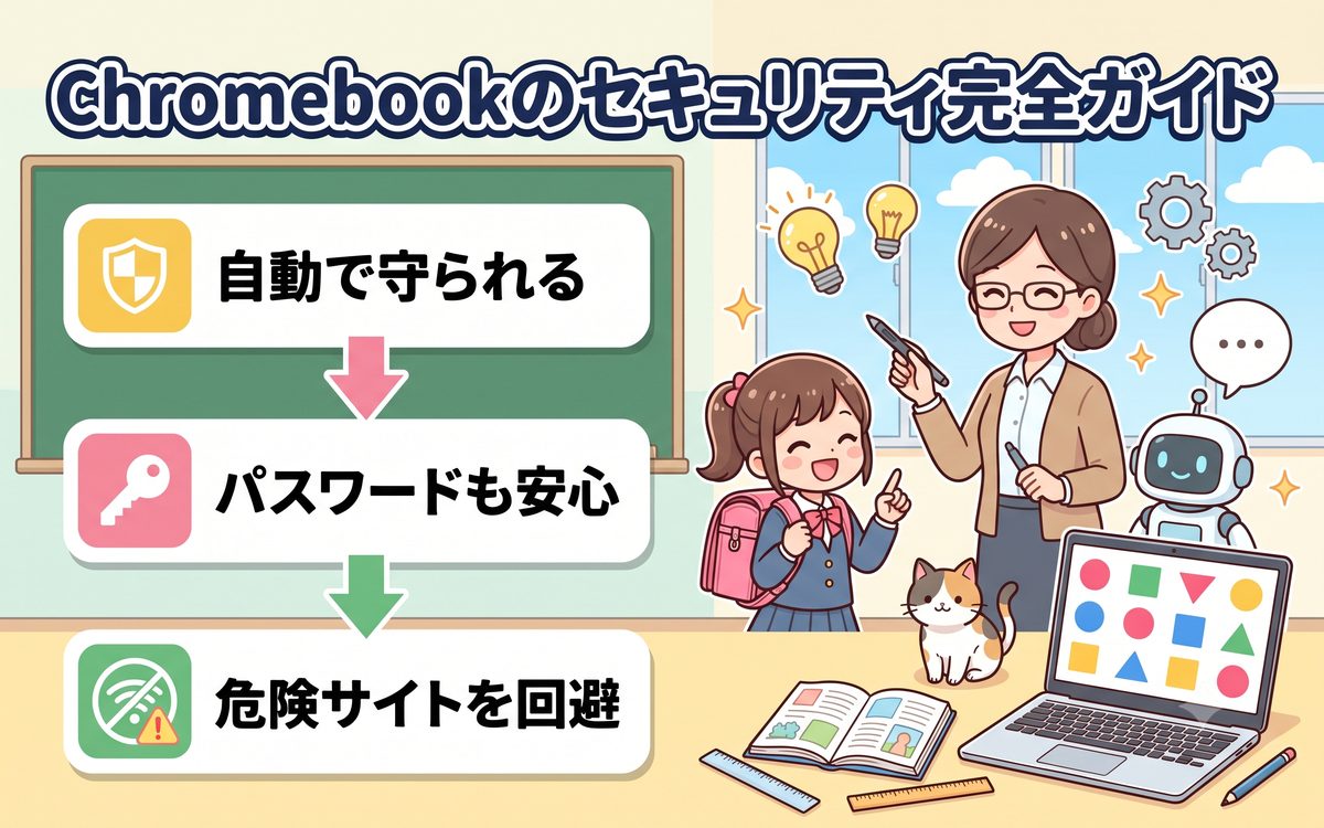 Chromebookのセキュリティ設定完全ガイド