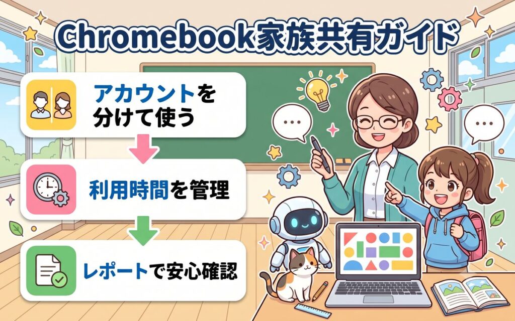 Chromebook家族共有ガイド